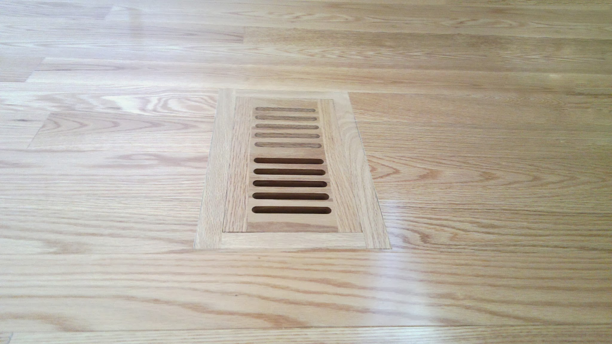 Hardwood Floor with Table on it